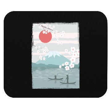 Discover Cherry Blossom Fuji Cherry Tree Japan Mouse Pads