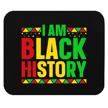 Discover I Am black History Mouse Pads