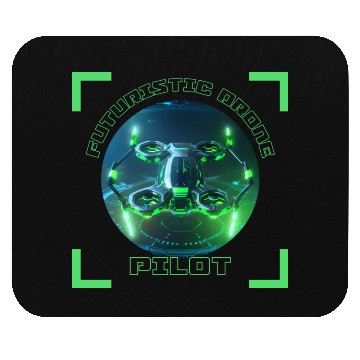 Discover Futuristic Drone Pilot 3 Mouse Pads