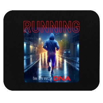Discover Running Is In My Dna Mouse Pads
