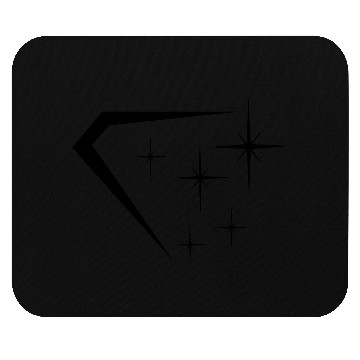 Discover diamond 5 stars Mouse Pads