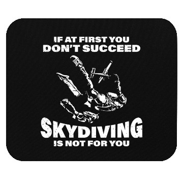 Discover Skydive, SKydiving, Skydiver Mouse Pads