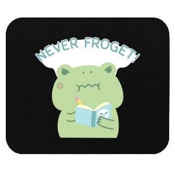 Discover Angry Frog Never Froget Revenge Book Mouse Pads