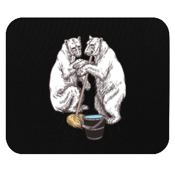 Discover Polar bears Mouse Pads