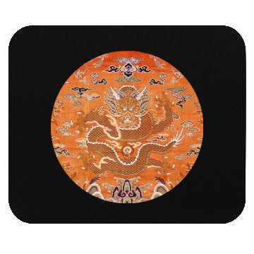Discover Chinese dragon fabric Mouse Pads