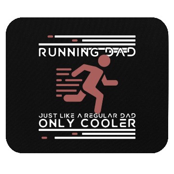 Discover Funny Running For Men Dad Marathon Runner Coach Mouse Pads