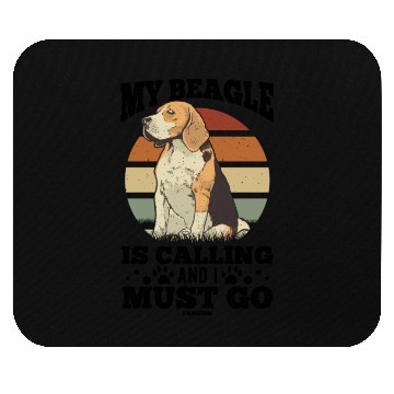 Discover Beagle dog lover pet Mouse Pads