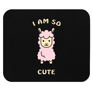 Discover sweet lama Mouse Pads