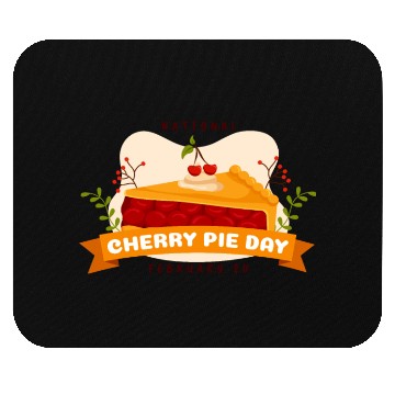 Discover national cherry pie day Mouse Pads