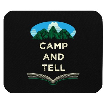 Discover Camp and Tell Camping Friends Camper Buddy Couples Mouse Pads