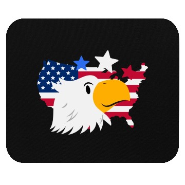 Discover Celebrate independence day a cute Eagle Mouse Pads