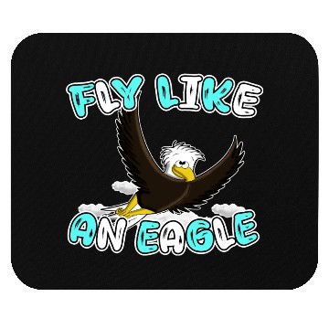 Discover Fly Like An Eagle Mouse Pads