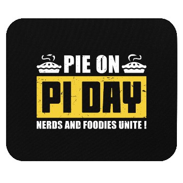 Discover Funny Pie on Pi Day Mouse Pads Math Mouse Pads for Pi Day 3 14
