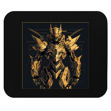 Discover Gold Mecha Mouse Pads