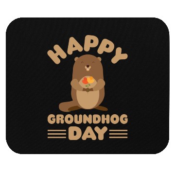 Discover Groundhog Day cute print retro Mouse Pads