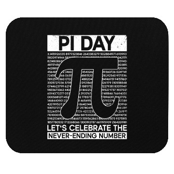 Discover Pi Day Let's Celebrate The Never-Ending Number - Mouse Pads