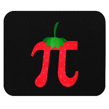 Discover Strawberry Pi - Funny Pi Day Math Teacher Mouse Pads