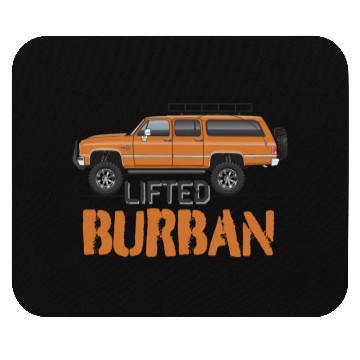Discover burban Burnt Orange Mouse Pads