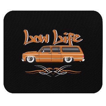 Discover low life Burnt Orange Mouse Pads