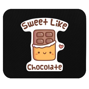 Discover Cute Sweet Like Chocolate Doodle Mouse Pads