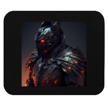 Discover Dark fantasy knight version 9 Mouse Pads