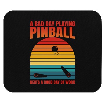Discover Retro Pinball Beats Work Arcade Machine Mouse Pads