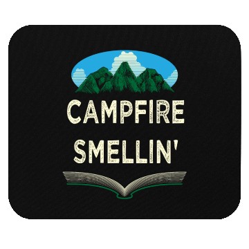 Discover Campfire Smellin Camping Summer Camper Tropical Fa Mouse Pads