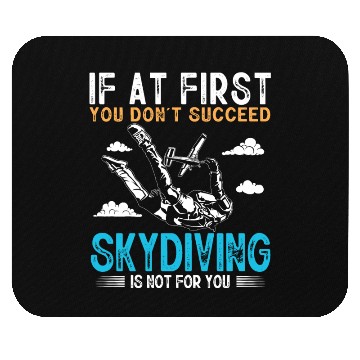 Discover Skydiving, Skydiver , Sky diver Mouse Pads