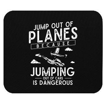 Discover Skydiving, Skydiver , Sky diver Mouse Pads