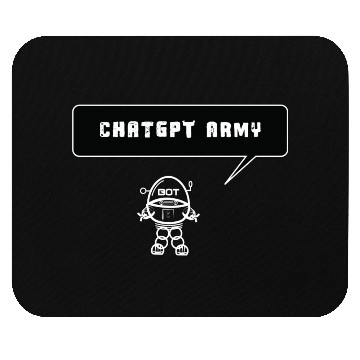 Discover Chat GPT Army Mouse Pads