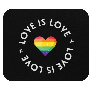 Discover love is love Mouse Pads