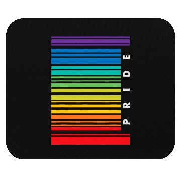 Discover Barcode Gay Pride LGBT Lesbian Bisexual Mouse Pads