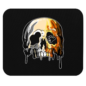 Discover Bear LGBTQ Candle Sugar Skull Gay Pride Mouse Pads
