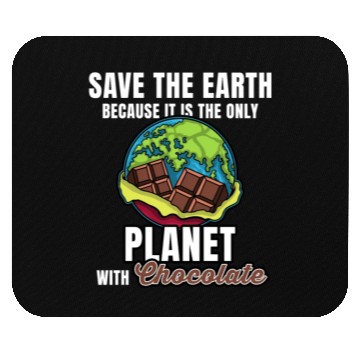 Discover Save Planet Chocolate Mouse Pads