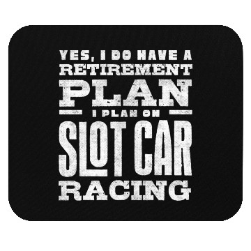 Discover Slot Car Racing, Petrol Head, Car Lover Mouse Pads