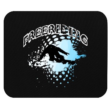 Discover Snowboarding - Freeriding Mouse Pads