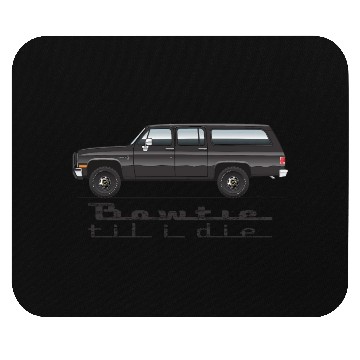 Discover BOWTIE Midnight Black Mouse Pads