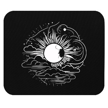 Discover Get Your Astrology Mouse Pads with the sun!