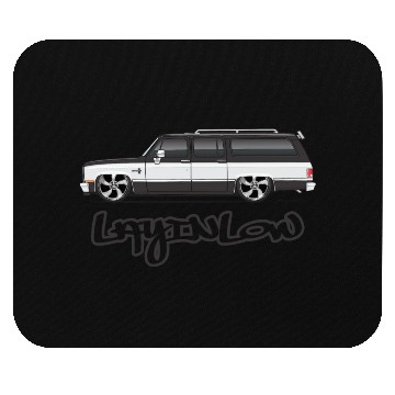 Discover LAYLOW Midnight Black Mouse Pads