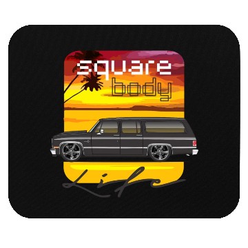 Discover life Midnight Black Mouse Pads