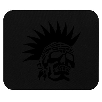 Discover Punk skull Mouse Pads
