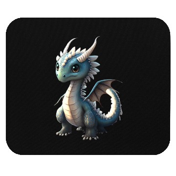 Discover Little Dragon Mouse Pads