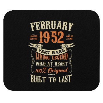 Discover February 1952 Birthday Surprise Mouse Pads