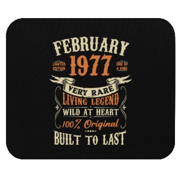 Discover February 1977 Birthday Surprise Mouse Pads