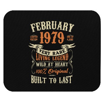 Discover February 1979 Birthday Surprise Mouse Pads