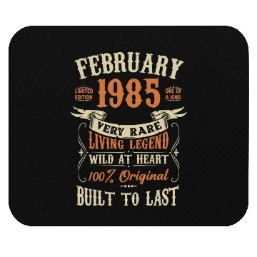 Discover February 1985 Birthday Surprise Mouse Pads