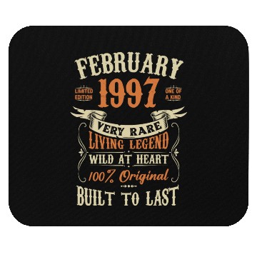 Discover February 1997 Birthday Surprise Mouse Pads