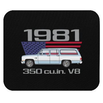 Discover 1981 Light Blue Mouse Pads