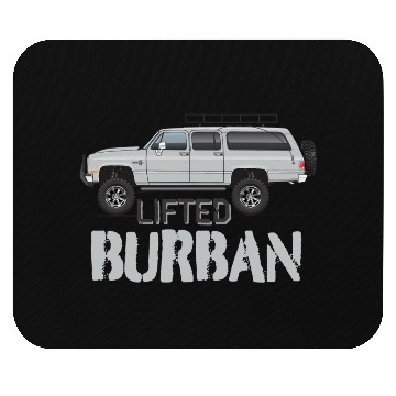 Discover burban Light Silver Mouse Pads