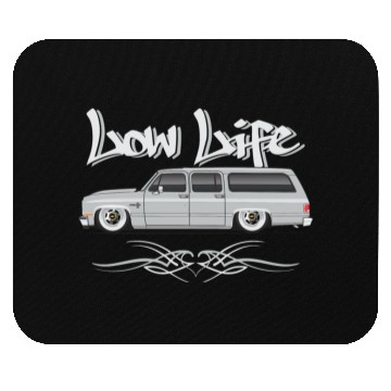 Discover low life Light Silver Mouse Pads
